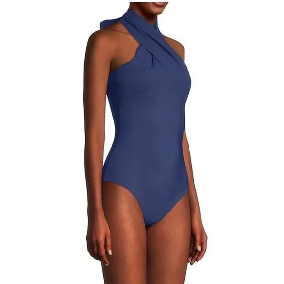 Chiara Boni La Petite Robe Casiana Twist Turtleneck Bodysuit - Picture 3 of 8